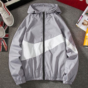 New Men Spring Fall Thin Hoodies Coats Long Sleeves