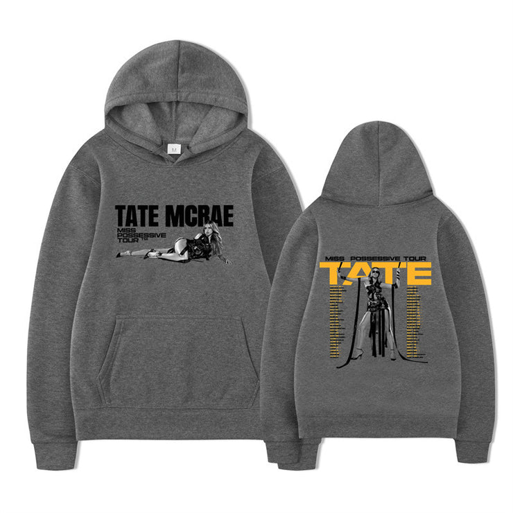 Tate McRae Miss Possessive Tour Hoodies Men Women Fashion