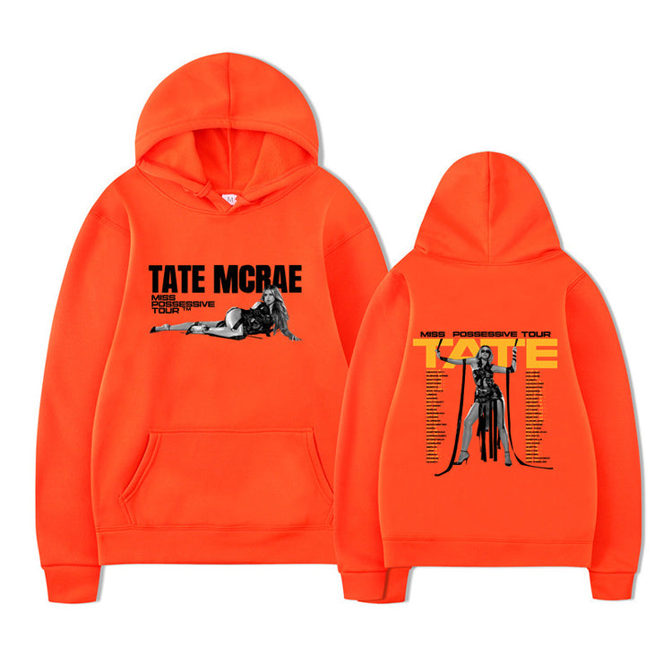 Tate McRae Miss Possessive Tour Hoodies Men Women Fashion