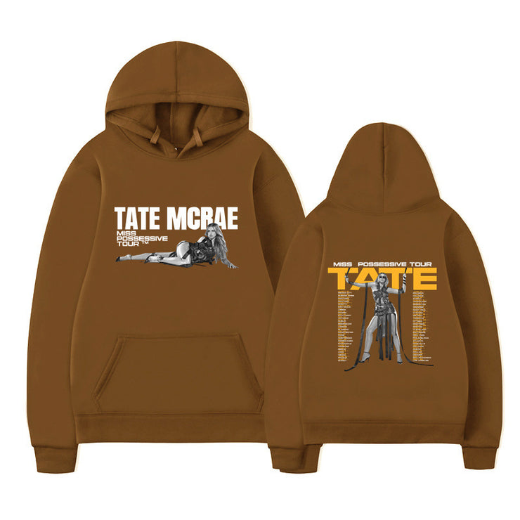 Tate McRae Miss Possessive Tour Hoodies Men Women Fashion