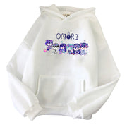 Game Omori Hoodies Loose Hooded Sweatshirts