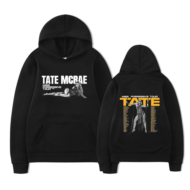 Tate McRae Miss Possessive Tour Hoodies Men Women Fashion