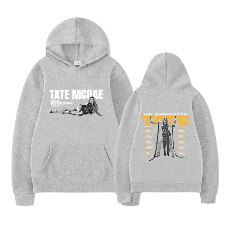 Tate McRae Miss Possessive Tour Hoodies Men Women Fashion