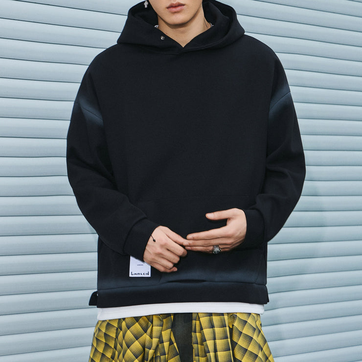 Fake Two Hoodies Men&