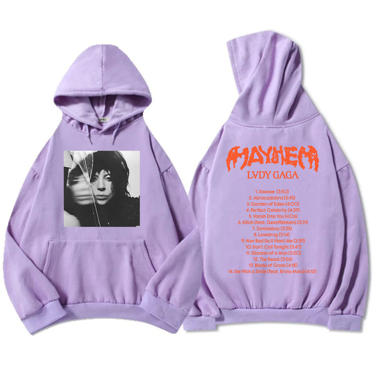 New Album Mayhem Lady Gaga Hoodies Ropa
