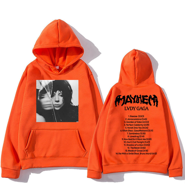 New Album Mayhem Lady Gaga Hoodies Ropa