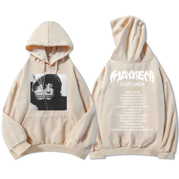 New Album Mayhem Lady Gaga Hoodies Ropa