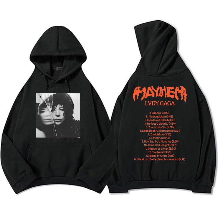 New Album Mayhem Lady Gaga Hoodies Ropa