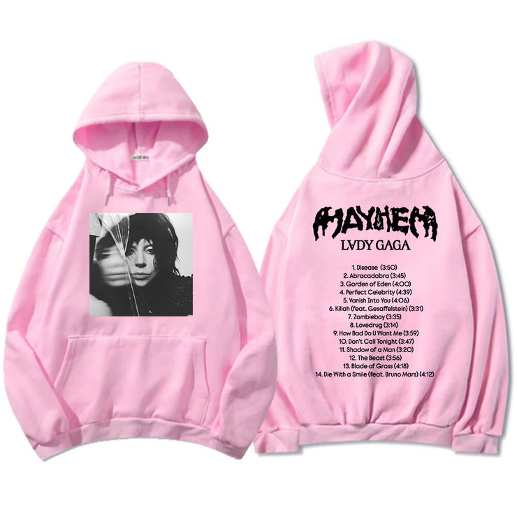 New Album Mayhem Lady Gaga Hoodies Ropa