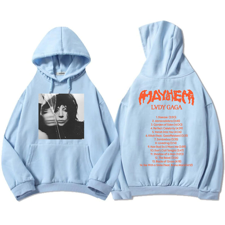 New Album Mayhem Lady Gaga Hoodies Ropa