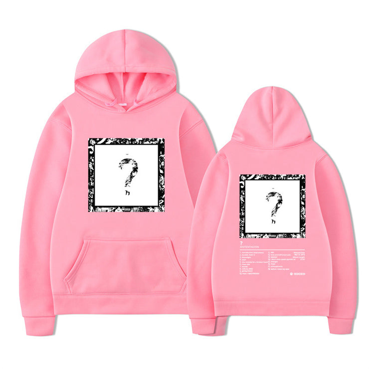 Rapper XXX Music Album Printed Hoodies Men Women Fashion