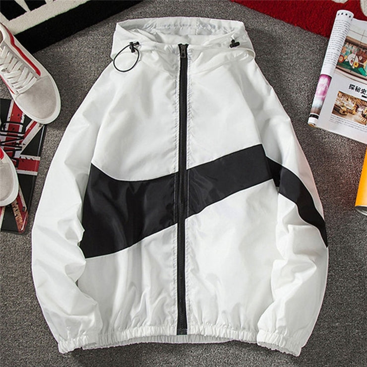 New Men Spring Fall Thin Hoodies Coats Long Sleeves
