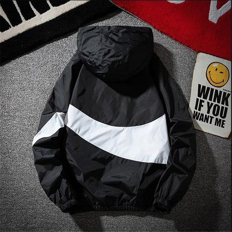 New Men Spring Fall Thin Hoodies Coats Long Sleeves