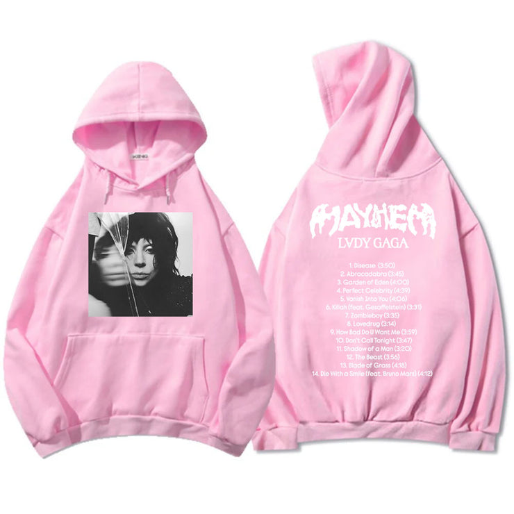 New Album Mayhem Lady Gaga Hoodies Ropa