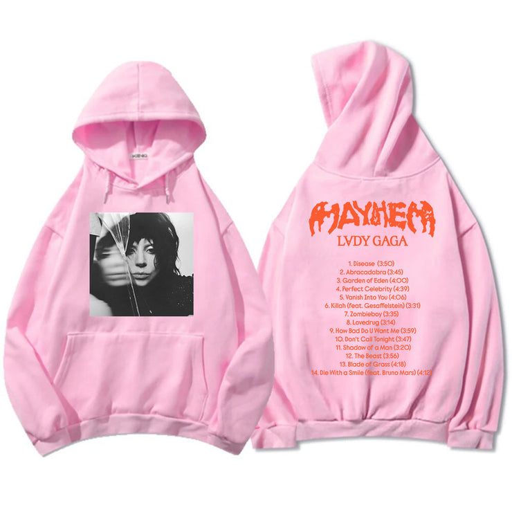 New Album Mayhem Lady Gaga Hoodies Ropa