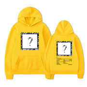Rapper XXX Music Album Printed Hoodies Men Women Fashion