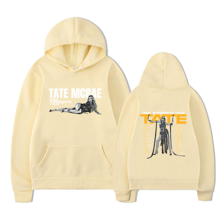 Tate McRae Miss Possessive Tour Hoodies Men Women Fashion