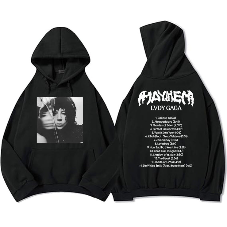 New Album Mayhem Lady Gaga Hoodies Ropa