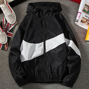 New Men Spring Fall Thin Hoodies Coats Long Sleeves