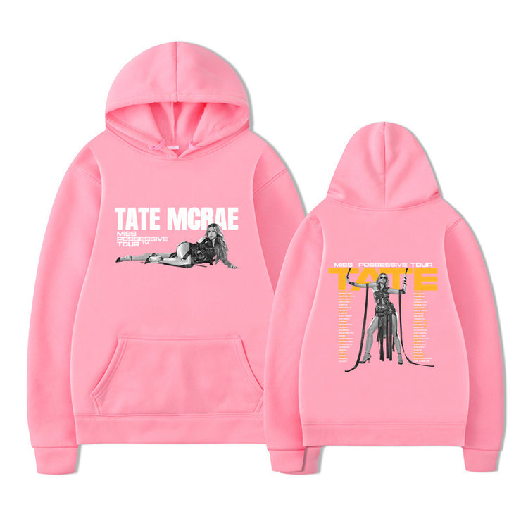 Tate McRae Miss Possessive Tour Hoodies Men Women Fashion