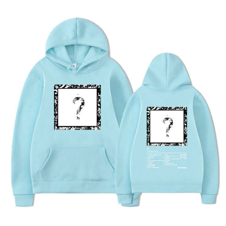 Rapper XXX Music Album Printed Hoodies Men Women Fashion