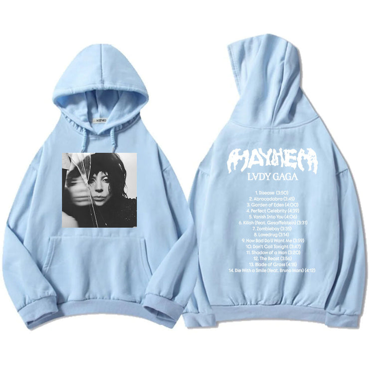 New Album Mayhem Lady Gaga Hoodies Ropa