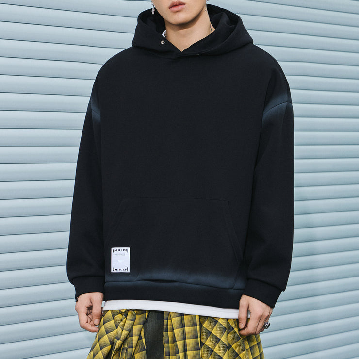 Fake Two Hoodies Men&