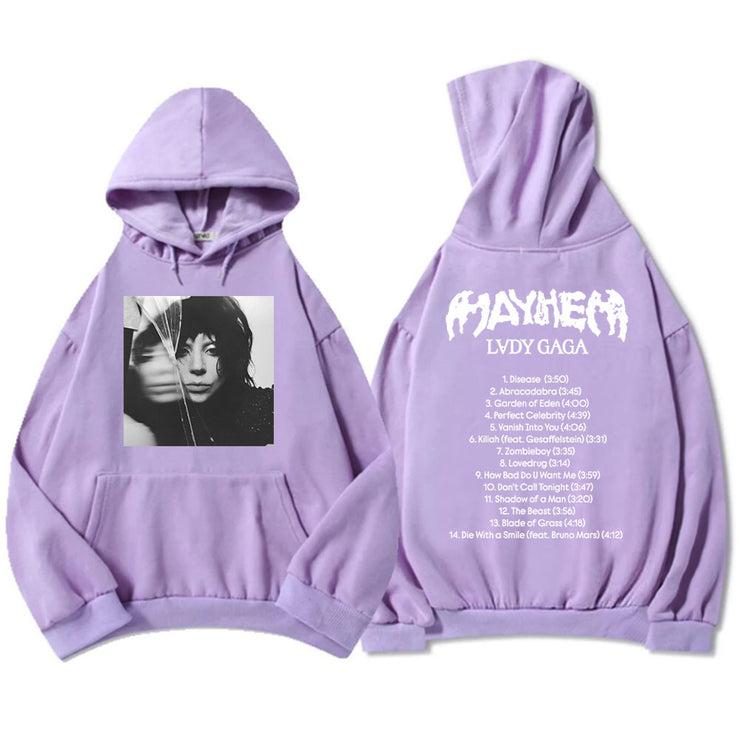 New Album Mayhem Lady Gaga Hoodies Ropa