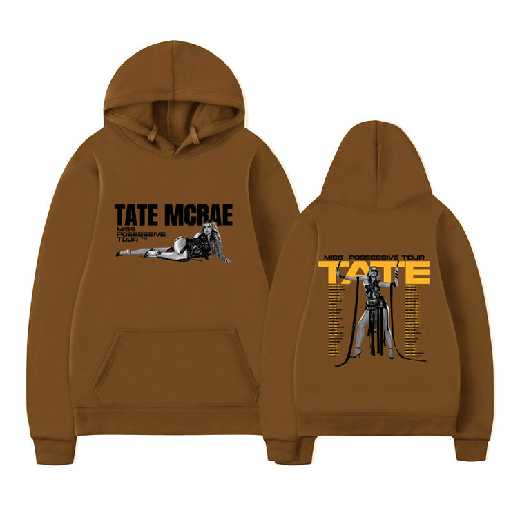 Tate McRae Miss Possessive Tour Hoodies Men Women Fashion