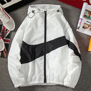 New Men Spring Fall Thin Hoodies Coats Long Sleeves
